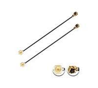 Vecys 2 Pièces U.F.L1 Mâle vers U.F.L1 Femelle Câble de Rallonge 2" /5CM 1.13mm à Faible Perte Câble D'extension