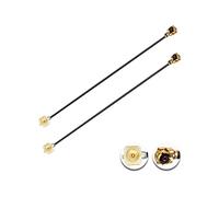 Vecys 2 Pièces U.F.L1 Mâle vers U.F.L1 Femelle Câble de Rallonge 3.2" /8CM 1.13mm à Faible Perte Câble D'extension