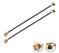 Vecys 2 Pièces U.F.L1 Mâle vers U.F.L1 Femelle Câble de Rallonge 6" /15CM 1.13mm à Faible Perte Câble D'extension