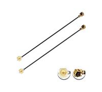 Vecys 2 Pièces U.F.L1 Mâle vers U.F.L1 Femelle Câble de Rallonge 8" /20CM 1.13mm à Faible Perte Câble D'extension