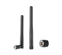 Vecys 2PCS Double Bande WiFi Antenne 2.4GHz 5GHz 5.8GHz 3dBi MIMO SMA Mâle pour Router, Carte LAN Sans Fil, Carte PCIe, Surveillance Vidéo