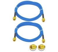 Vecys 2PCS SMA Mâle à SMA Mâle Câble Coaxial RF Câble coaxial SMA RF Pigtail 3.3ft/1M RG402 SMA Mâle 50 Ohm Câble D'extension à Faible Perte