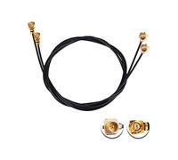 Vecys 2PCS U.F.L1 Câble Mâle vers U.F.L1 Femelle Câble de Rallonge 20" /50CM 1.37mm à Faible Perte D'extension