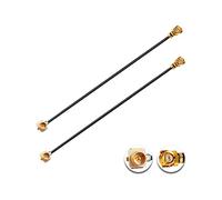 Vecys 2PCS U.F.L1 Câble Mâle vers U.F.L1 Femelle Câble de Rallonge 6" /15CM 1.37mm à Faible Perte D'extension