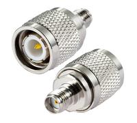 Vecys Adaptateur 4G SMA TNC Mâle vers SMA Femelle pour Routeur 2G 3G LTE Antenne CB Radio WiFi WiMax Téléphone Portable Instrumentation sans Fil 2 Pièces