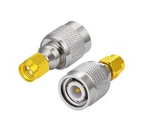 Vecys Adaptateur Antenne 4G Adaptateur SMA Fiche TNC vers Prise SMA Convertisseur pour routeur d'antenne 2G 3G 4G LTE CB Radio WiFi cellulaires WiMax Instrumentation Radio
