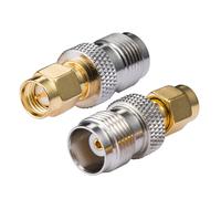 Vecys Adaptateur Prise TNC vers SMA Convertisseur SMA vers TNC pour routeur Antenne 2G 3G 4G LTE CB Radio WiFi cellulaires WiMax Instrumentation