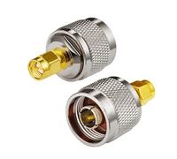 Vecys Adaptateur SMA Mâle vers N-Type Mâle pour Câble d'Antenne Wi-FI WLAN Routeur WiFi (2 Pièces)