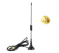 Vecys Antenne SMA 868 MHz 3dBi Câble Extension Antenne GSM 3 m Câble RG174 Base magnétique Adaptateur de Prise SMA