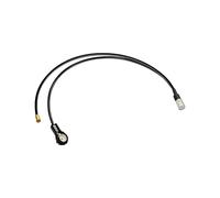 Vecys Antenne Splitter Adaptateur Radio Splitter Câble ISO à ISO Prise à SMB Prise RG174 32CM/14.2Pouces pour AM/FM Voiture Radio Antenne