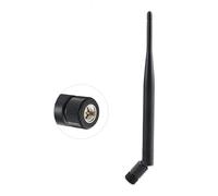 Vecys Antenne Wi-FI Antenne SMA 2,4 GHz 5 dBi Adaptateur de Prise SMA Antenne Omnidirectionnelle Noir Noir Compatible avec Carte WLAN 802.11n/b/g Cartes WLAN PCI Routeur sans Fil Bluetooth ZigBee