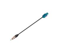 Vecys Câble Adaptateur Fakra vers DIN Autoradio TV DAB + GPS Fakra Z vers Connecteur DIN Câble RG174 6IN/15CM Compatible avec Antenne Radio FM/AM(1 Pièces)