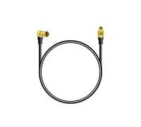 Vecys Câble Antenne Dab Câble Adaptateur de Prise SMB Câble SMB pour Fiche SMB Coudée RG174 20CM/8Pouces Câble Extension Antenne Dab Autoradio