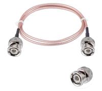 Vecys Câble BNC Mâle à BNC Mâle 50ohm RG316 RF Coaxial Pigtail Jumper Cable 3FT/1M pour Antennes RF Ham Radio Handheld