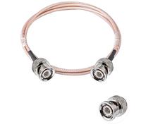 Vecys Câble BNC Mâle à BNC Mâle 50ohm RG316 RF Coaxial Pigtail Jumper Cable 3ft/1m pour Antennes RF Ham Radio Handheld