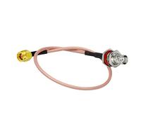 Vecys Câble Coaxial RF SMA Mâle vers BNC Mâle RG316 30CM/12IN pour Talkie-Walkie Radioamateurs Antennes PC LAN USB