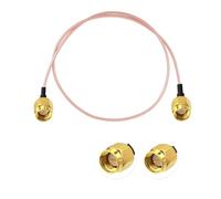 Vecys Câble d'extension SMA mâle vers SMA Mâle Câble de Queue de Cochon d'antenne WLAN RG316 23.6"/60CM pour Réseau Sans Fil WiFi 2G 3G 4G Routeur d'antenne GSM Bluetooth WLAN LAN