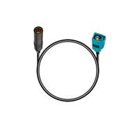Vecys Câble Fakra Z Femelle à DIN Femelle Adaptateur Fakra Autoradio Câble Fakra RG174 Extension 20CM 7,9 Pouces pour Autoradio Dab Stéréo FM/AM Médias CD Joueur Destinataire