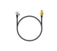Vecys Câble SMA Femelle à TS9 Angle Droit Mâle pour 2G 3G 4G Routeur Antenne Câble Extension 30CM/ 11.8 Pouces RG174 pour 2G 3G 4G LTE Externe Antenne