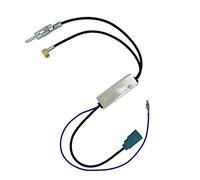 Vecys Dab Répartiteur FM Amplificateur Antenne de Voiture Prise SMB vers fiche DIN vers Convertisseur Adaptateur Fakra Z Antenne Radio AM/FM/Dab +