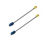 Vecys Fakra C to SMA Plug Pigtail Cable Fakra GPS Antenna Adapter Cable RG174 15 cm 6 inch 2 Pieces for Car DVR GPS Module Tracking Antenna GPS Navigation System GPS Receiver