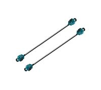 Vecys Fakra Z Câble d'extension RG174 Mâle à Mâle pour Voiture Stéréo Dab Antenne GPS Système de Navigation Antenne GPS 15 cm