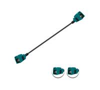 Vecys Fakra Z Femelle vers Femelle RF Coaxial Câble 6IN/15CM Fakra Z Câble D'extension D'antenne RG174 pour Véhicule pour Stéréo Voiture GPS Navigation