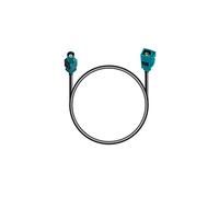 Vecys Fakra Z Mâle vers Femelle Câble Adaptateur 25CM/9.84IN Fakra Z Plug vers Fakra Z Socket Câble Adaptateur Antenne RG174 pour Antennes GPS Universelles Système de Navigation DAB