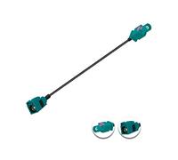 Vecys Fakra Z Mâle vers Femelle RF Coaxial Câble 6IN/15CM Fakra Z Femelle vers Mâle Câble D'extension D'antenne RG174 pour Véhicule pour la Navigation GPS de L'autoradio