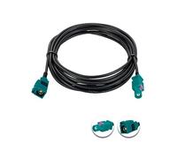 Vecys Fakra Z Mâle vers Femelle RF Coaxial Câble 9.8FT/3M Fakra Z Femelle vers Mâle Câble D'extension D'antenne RG174 pour Véhicule pour la Navigation GPS de L'autoradio