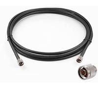 Vecys N à N Mâle Cavalier N Mâle à N Mâle Câble Coaxial à Faible perte VLMR400 16.4FT/5M pour 3G 4G 5G LTE Antenne Jambon Radio GPS WiFi