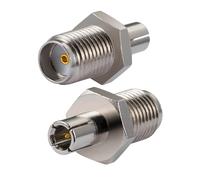 Vecys Prise SMA vers Prise TS9 Adaptateur Antenne 2G 3G 4G Adaptateur Antenne TS9 SMA Compatible avec Hsdpa routeur LTE GSM WLAN UMTS Mobile Broadband 2 pcs