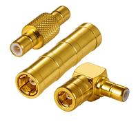 Vecys SMB Adaptateur Dab Antenne Kit Adaptateur 3 Types Dab Car Radio Adaptateur RF Koaxial Dab Auto Radio Kit