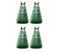 Veddelholzer 4 x 75 l Sac d'irrigation pour arbres avec fermeture éclair combinable. Protection contre le vol et étiquette de protection. Robuste et résistant aux intempéries pour petits et grands