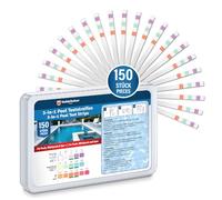Veddelholzer bandelettes de test 3 en 1 pour piscine 150 pièces bandelette piscine testeur ph piscine accessoire piscine mesurent pH chlore libre et alcalinité pour piscine et spa
