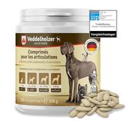 Veddelholzer Comprimés pour Les articulations des Chiens à Base de moules Vertes, de MSM, de Griffe du Diable, de glucosamine et de collagène. 125 Capsules à Utiliser comme friandises
