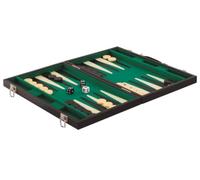 VEDES Grosshandelel GmbH - Ware Natural Games Backgammon en Cuir synthétique 61096086, Multicolore