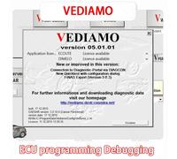 VEDIAMO 5.01.01 vediamo 04.02.02 programmation ECU/serrure d'outils de Diagnostic de véhicule ingénierie, analyse, mesure, optimisation Send USB
