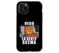 Vedo la Gente scema. Parodia per chi è circondato da idioti Coque pour iPhone 11 Pro