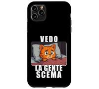 Vedo la Gente scema. Parodia per chi è circondato da idioti Coque pour iPhone 11 Pro Max