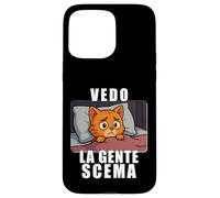 Vedo la Gente scema. Parodia per chi è circondato da idioti Coque pour iPhone 15 Pro Max