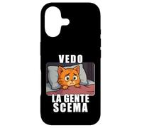 Vedo la Gente scema. Parodia per chi è circondato da idioti Coque pour iPhone 17