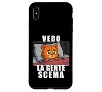 Vedo la Gente scema. Parodia per chi è circondato da idioti Coque pour iPhone XS Max