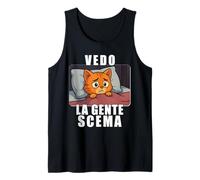 Vedo la Gente scema. Parodia per chi è circondato da idioti Débardeur