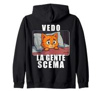 Vedo la Gente scema. Parodia per chi è circondato da idioti Sweat à Capuche