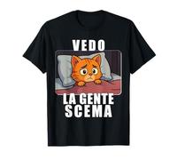 Vedo la Gente scema. Parodia per chi è circondato da idioti T-Shirt