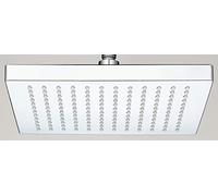 VeeBath Alpha Square Pommeau de douche fixe Pluie Fall 20,3 cm Connecteur boule 1,27 cm