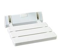 veebath Confort de Salle de Bain Mural aide à la mobilité Tabouret Siège de Douche Pliable en blanc MAX. 130 kg