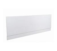 VeeBath Linx Lot de panneaux de baignoire latéraux avant 1600 mm, panneau d'extrémité de baignoire 750 mm, imperméable et moderne, pour baignoire (blanc)