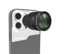 Veedzoens Téléobjectif 2x pour téléphone 5X, avec filetage de 17 mm, clip universel pour objectif de téléphone et sac portable, compatible avec SmallRig et NEEWER, cage de téléphone Veedzoens